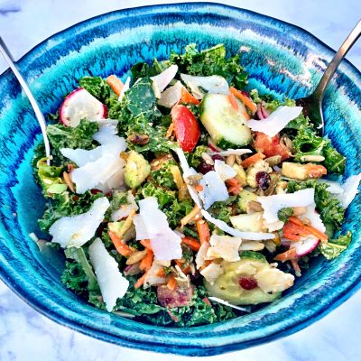 Everyday kale salad chef recipe