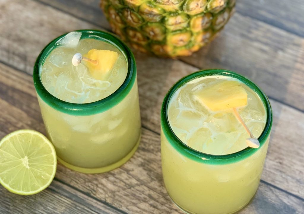 Pineapple Basil Margarita