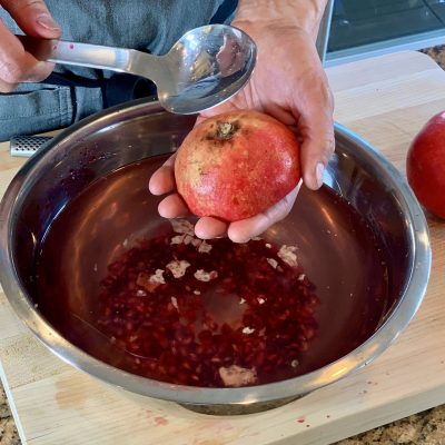 pomegranate seed removal how to video
